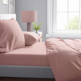 Πάπλωμα Βαμβακερό Υπέρδιπλο 220x240εκ. Solid 503 Dusty Rose DimCol 33121124003