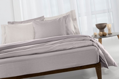 Παπλωματοθήκη Βαμβακερή Υπέρδιπλη 225x245εκ. Easy Iron Color Plus Melanze Guy Laroche