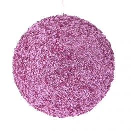 Μπάλα Polyfoam Ροζ Glitter 10εκ. iliadis 83509