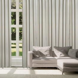 Κουρτίνα Συσκότισης Με Τρουκς Polyester 140x270εκ. Curtain Line 2255 Γκρι Das Home