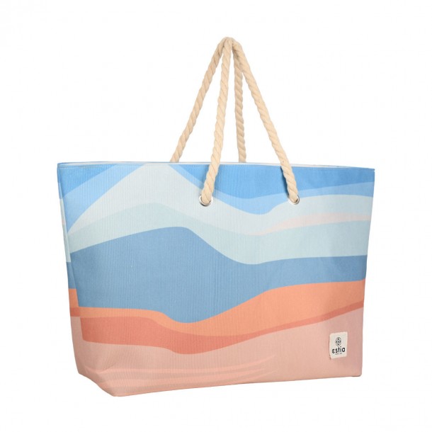Τσάντα Θαλάσσης Polyester 63x36x20εκ. Serene Shores Estia 00-25458