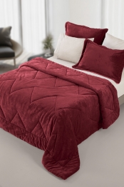 Πάπλωμα Μονό 160x240εκ. Ultrasoft Καπιτονέ Drops Wine Guy Laroche