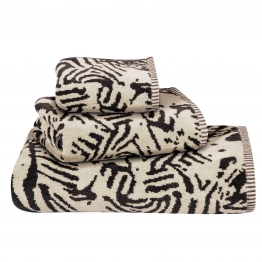 Σετ Πετσέτες 3τμχ Βαμβακερές Essential 4087 Black-Taupe Greenwich Polo Club