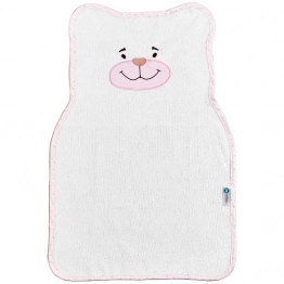 Σελτεδάκι Bebe Polycotton 46x70εκ. Bear Pink 11331