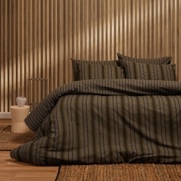 Σετ Σεντόνια Βαμβακερά Υπέρδιπλα 235x270εκ. Jun Anthracite Ultra Line Melinen 20004134