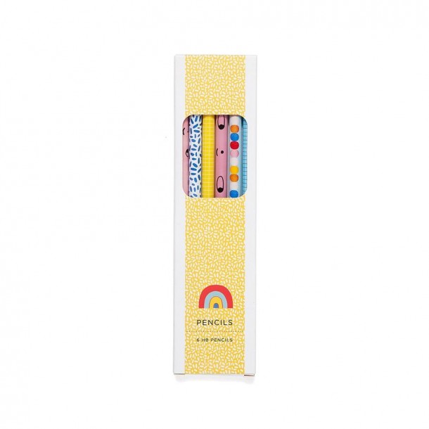 Σετ 6τμχ Μολύβια HB Petit Monkey PTM-PMC03