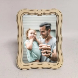 Κορνίζα Ξύλινη Εκρού 13x2x18εκ. ESTHETI 756-13013