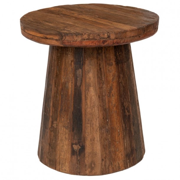 Τραπεζάκι Βοηθητικό Σαλονιού Ξύλινο Καφέ iliadis 46x46x49εκ. 92088