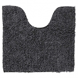Ταπέτο Λεκάνης Chenille 55x60εκ. Misto Black Sealskin 294617019