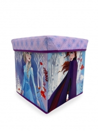 Κουτί-Σκαμπό Polyester Disney Home Frozen 12 Lilac 30x30x30εκ. DimCol