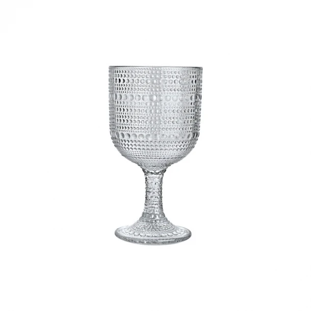 Ποτήρι Γυάλινο Κρασιού-Νερού 375ml Dots Estia 07-35785
