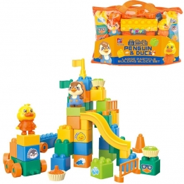 Τουβλάκια 38τμχ Σε Τσάντα 27x11x16εκ. Toy Markt 75-423