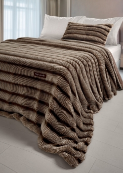 Κουβέρτα Ultrasoft King 260x240εκ. Galezze Beige Guy Laroche