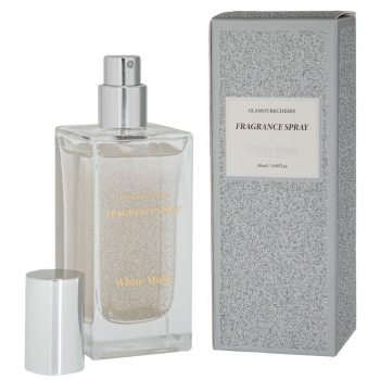 Αρωματικό Spray Χώρου White Musk 50ml Με Glitter Ασημί iliadis 90034