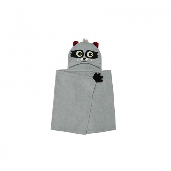 Κάπα Βαμβακερή 127x55εκ. Rocco The Racoon Zoocchini ZOO11119