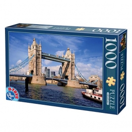 Παζλ 1000τμχ Γέφυρα Λονδίνου Σε Κουτί 39x27εκ. D-toys 69-1837