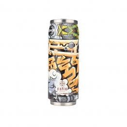 Θερμός-Ποτήρι Ανοξείδωτο Graffiti Rhythm Save The Aegean Estia 500ml-7x19εκ. 01-22655