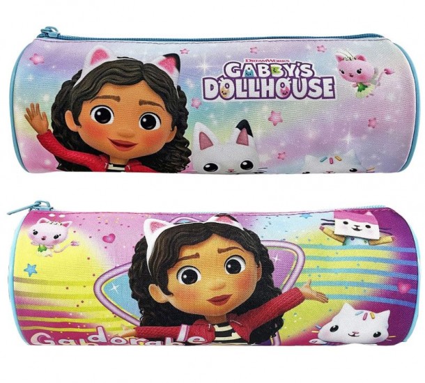 Κασετίνα Βαρελάκι 23x8εκ. Gabby's Dollhouse 50-3225