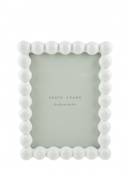 Κορνίζα Polyester Λευκή 15x20εκ. Zen Collection 25.50.52397