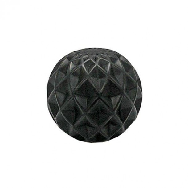 Διακοσμητική Επιτραπέζια Μπάλα Κεραμική Μαύρη Art Et Lumiere 9,5x9εκ. 30805