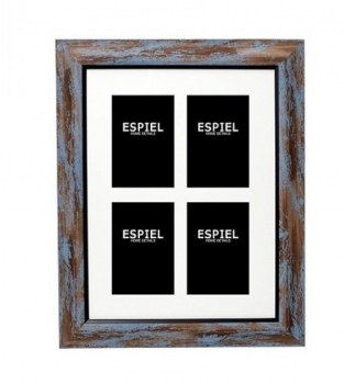 Κορνίζα Τοίχου 4 Θέσεων ESPIEL 48,5x1,5x68,5εκ. ECO342