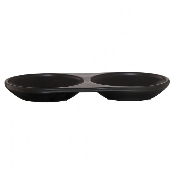 Σαπουνοθήκη Πορσελάνης Conical Black Sealskin 362331919