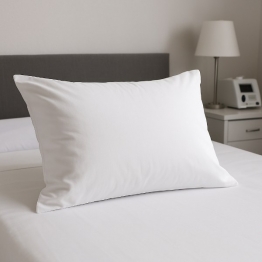 Μαξιλαροθήκη 50x70εκ. Polycotton 50% Βαμβάκι-50% Polyester 160TC Λευκή 242420000539