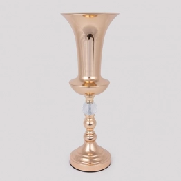 Βάζο Μεταλλικό Χρυσό 17x48εκ. ESTHETI 752-22057