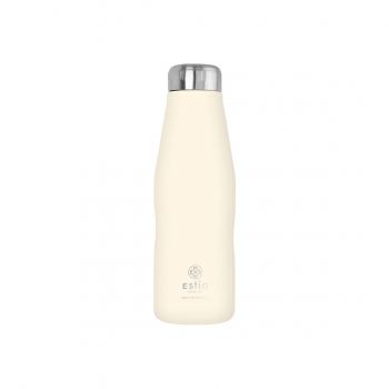 Θερμός-Μπουκάλι Ανοξείδωτο Flask Lily White Save The Aegean Estia 500ml-7x7x22,3εκ. 01-23430