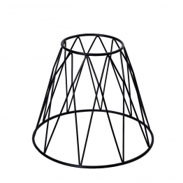 Βάση Στρογγυλή Μεταλλική Μαύρη 25-12x20εκ. ESPIEL HOT1509