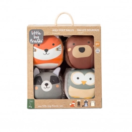 Μπαλάκι Ζωάκι Σετ 4τμχ Dooballs Forest Little Big Friends BTL304454