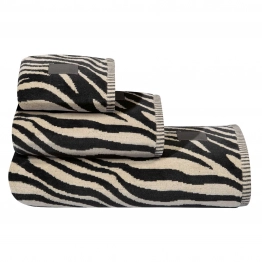 Πετσέτα Βαμβακερή Προσώπου 50x90εκ. Loft 4093 Beige-Black Greenwich Polo Club