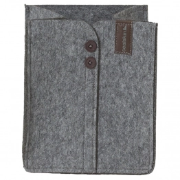 Καλάθι Αποθήκευσης Τσόχινο 22x20x25εκ. Felt Grey Sealskin 361961312