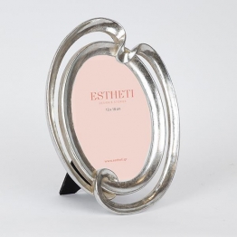 Κορνίζα Polyresin Ασημί 13x18εκ. ESTHETI 756-12154