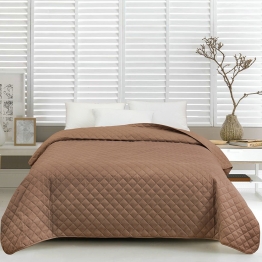Κουβερλί Microfiber Μονό 160x240εκ. Ultra Sonic Tosca Mocca Melinen 20003296