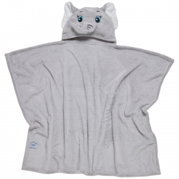 Κάπα Με Κέντημα Polyester 70x90εκ. Bath 4945 Γκρι Das Baby