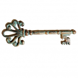 Διακοσμητικό Κλειδί Σιδερένιο Πράσινο 21εκ. Royal Art CAS2/1129GR