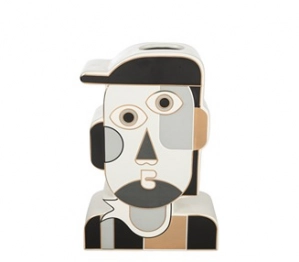 Βάζο Κεραμικό Πρόσωπο 19,5x9x29εκ. Zen Collection 24.21.50861