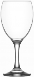 Ποτήρι Κρασιού Γυάλινο Διάφανο Empire LAV 340ml LVEMP56834Z