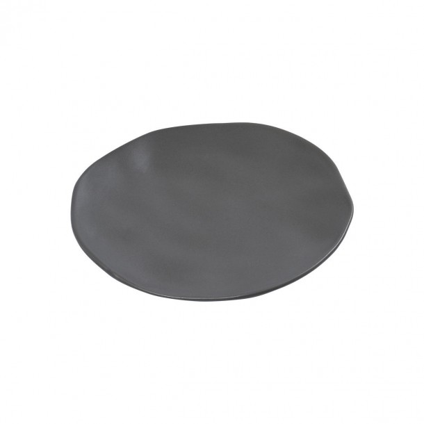 Πιάτο Φρούτου Stoneware Graphite Mare Estia 22εκ. 07-20606