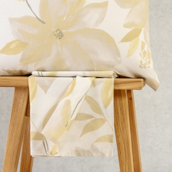 Σετ Σεντόνι Με 1 Μαξιλαροθήκη Polycotton Μονό Με Λάστιχο 100x200+32εκ. Giulia Ochre Casual Line Mini Melinen 20005384