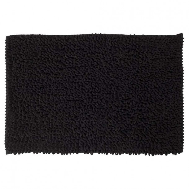 Ταπέτο Μπάνιου Microfiber 60x90εκ. Twist Dark Grey Sealskin 294643613