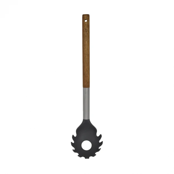 Κουτάλα Ζυμαρικών Nylon-Ξύλινη Stone Estia 32εκ. 01-2664