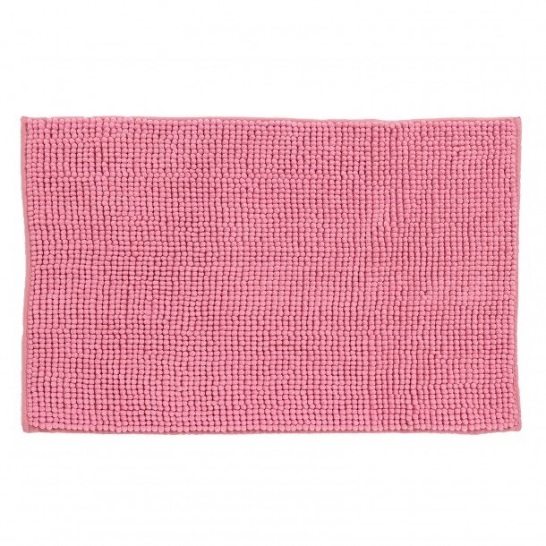 Ταπέτο Μπάνιου Αντιολισθητικό Chenille 50x80εκ. Bathmats 0777 Ροζ Das Home