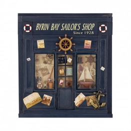 Κάδρο Ξύλινο Με Χειροποίητη Παράσταση WM Collection 37x5x41εκ. N53046