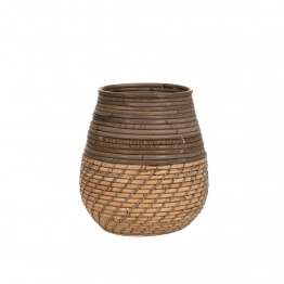 Κασπώ Ψάθινο Natural Με Νάυλον Φ17x24εκ. iliadis 84860