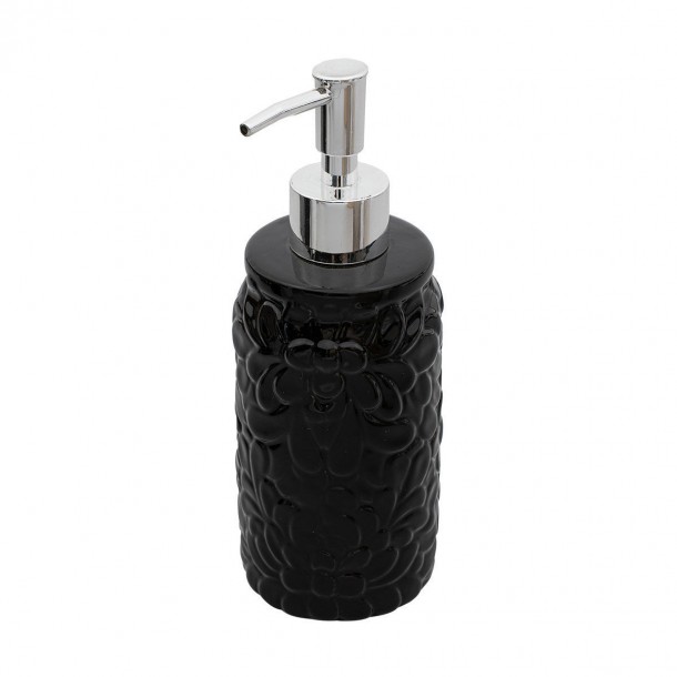 Ντισπένσερ Δολομίτης Μαύρο 7,3x7,3x19,5εκ.-360ml Dolomite Estia 02-11536