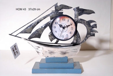 Διακοσμητικό Ρολόι Μεταλλικό Royal Art 37x29εκ. HOM43