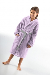 Παιδικό Μπουρνούζι Βαμβακερό 12-14 Kiddies Lilac Guy Laroche