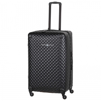 Βαλίτσα Καμπίνας 55x37x22εκ. Premium 7503 Leather Like Black Greenwich Polo Club